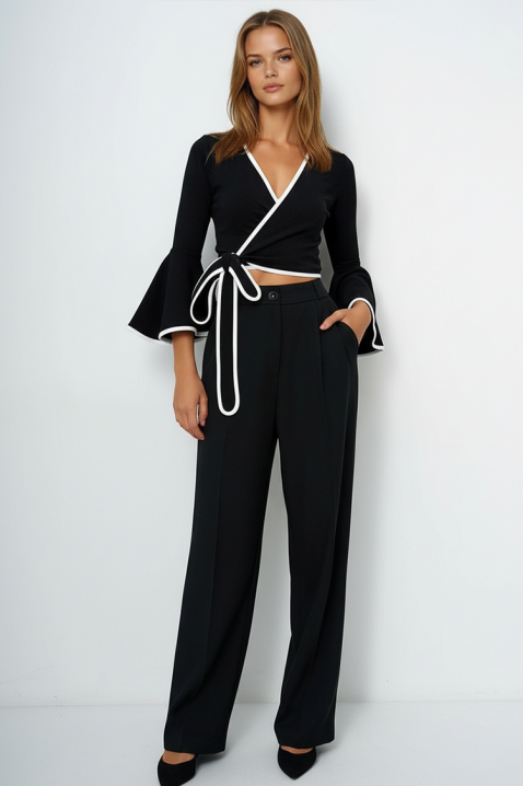 BECHANZA BLACK női blúz, Szín: fekete, IVET.HU - A te online butikod.