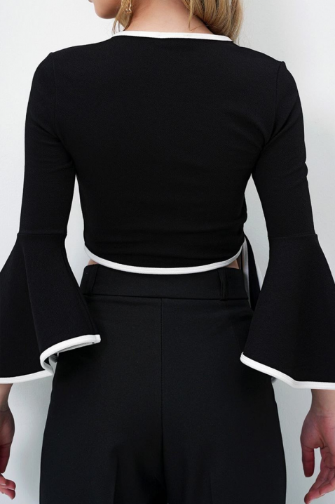 BECHANZA BLACK női blúz, Szín: fekete, IVET.HU - A te online butikod.