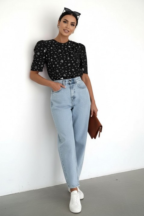 DAFNILDA BLACK poló, Szín: fekete, IVET.HU - A te online butikod.