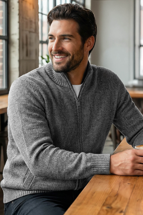 TIMBO GRAFIT kardigán, Szín: grafitszürke, IVET.HU - A te online butikod.