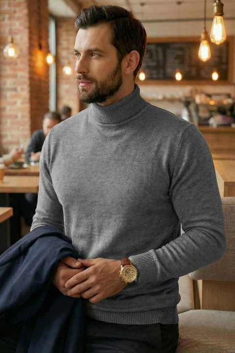 BENZEMO GREY férfi pulóver, Szín: szürke, IVET.HU - A te online butikod.