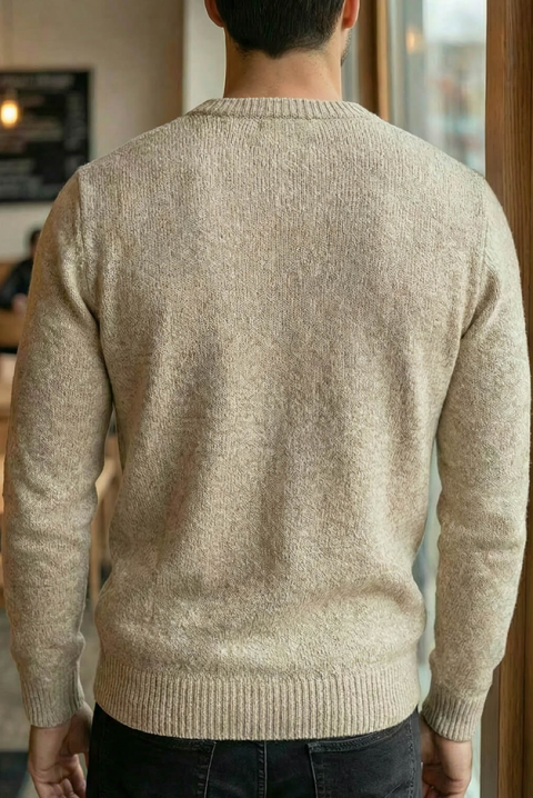 KARELDO BEIGE férfi pulóver, Szín: bézs, IVET.HU - A te online butikod.