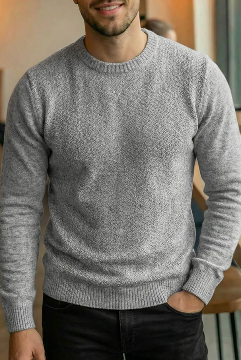 KARELDO GREY férfi pulóver, Szín: szürke, IVET.HU - A te online butikod.