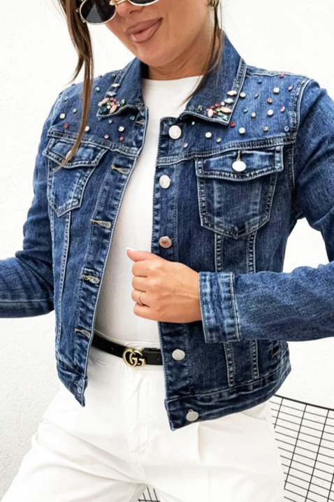 ELVRINDA farmer dzseki, Szín: sötétkék, IVET.HU - A te online butikod.