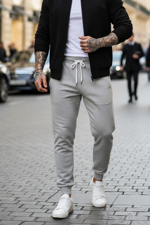 LORODO GREY férfi nadrág, Szín: szürke, IVET.HU - A te online butikod.