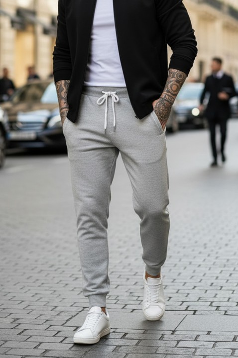 LORODO GREY férfi nadrág, Szín: szürke, IVET.HU - A te online butikod.