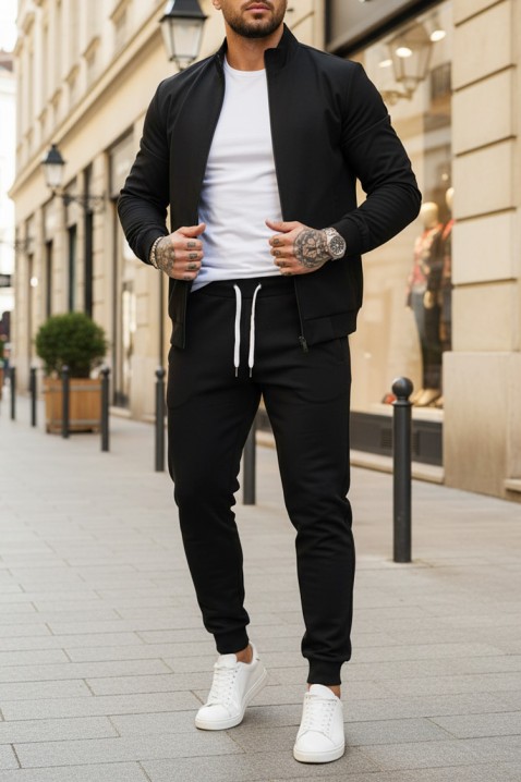 LORODO BLACK férfi nadrág, Szín: fekete, IVET.HU - A te online butikod.