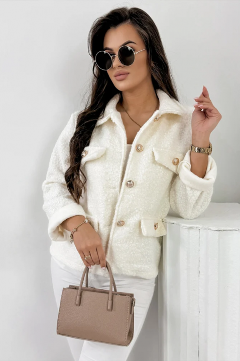 REDIOLJA ECRU kabát, Szín: ekrü, IVET.HU - A te online butikod.