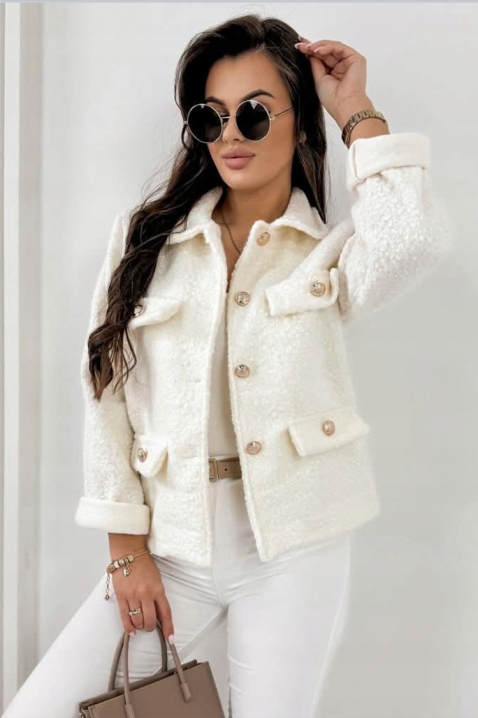 REDIOLJA ECRU kabát, Szín: ekrü, IVET.HU - A te online butikod.