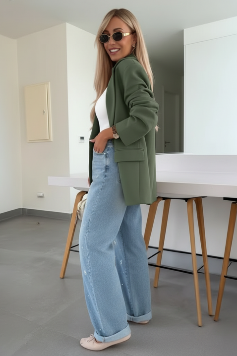 COACHELZA ОLIVE blézer, Szín: olívazöld, IVET.HU - A te online butikod.