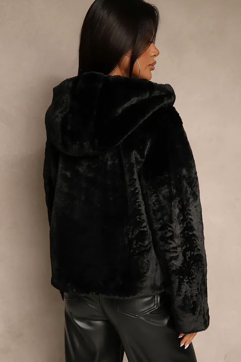 FLONDERZA BLACK kabát, Szín: fekete, IVET.HU - A te online butikod.