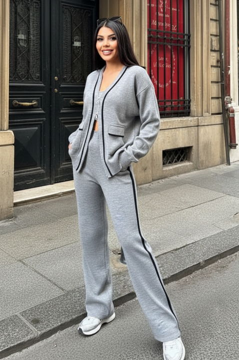 TROHELMA GREY szett, Szín: szürke, IVET.HU - A te online butikod.