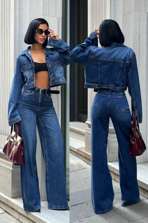 VLAMENZA szett, Szín: kék, IVET.HU - A te online butikod.