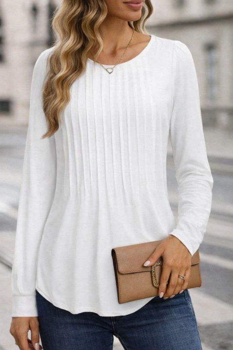 PLIZONDA női blúz, Szín: fehér, IVET.HU - A te online butikod.