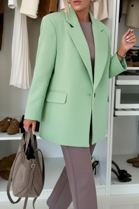 HELZONA MINT blézer, Szín: mentazöld, IVET.HU - A te online butikod.