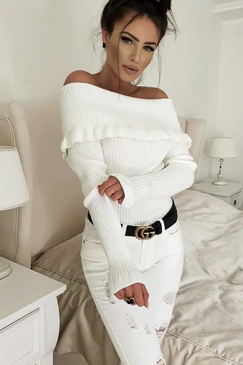 PENSOLDA WHITE női felső, Szín: fehér, IVET.HU - A te online butikod.