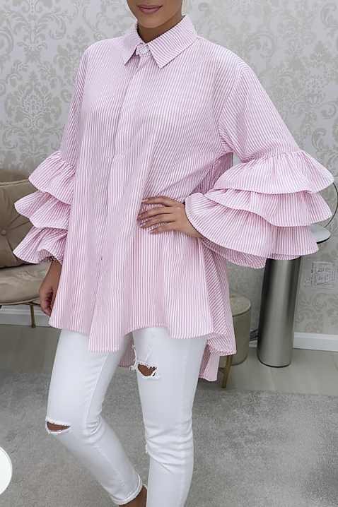 BRENILGA PINK női blúz, Szín: rózsaszín, IVET.HU - A te online butikod.