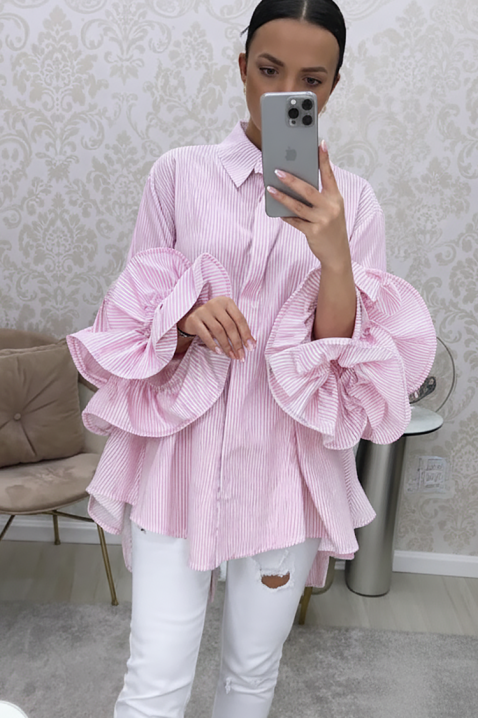 BRENILGA PINK női blúz, Szín: rózsaszín, IVET.HU - A te online butikod.