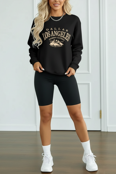 ANGLEZA BLACK női felső, Szín: fekete, IVET.HU - A te online butikod.