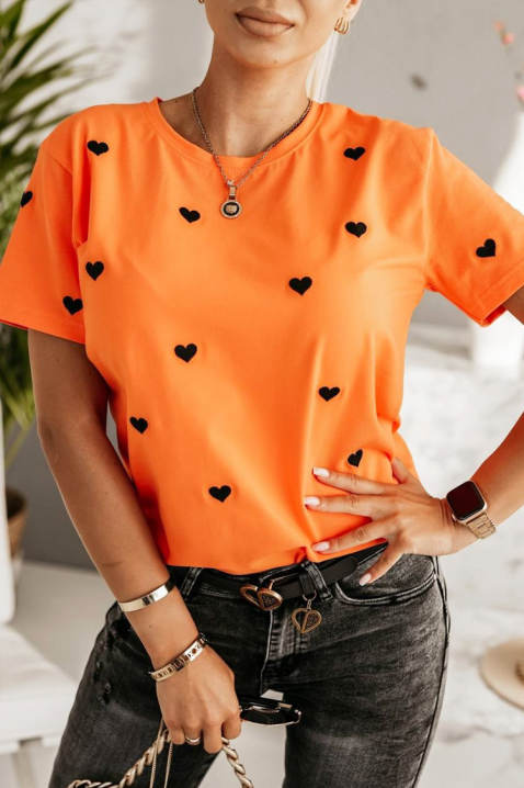 ELGLINZA poló, Szín: narancssárga, IVET.HU - A te online butikod.