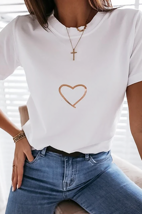 BREFOLZA poló, Szín: fehér, IVET.HU - A te online butikod.