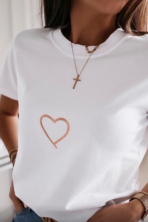 BREFOLZA poló, Szín: fehér, IVET.HU - A te online butikod.