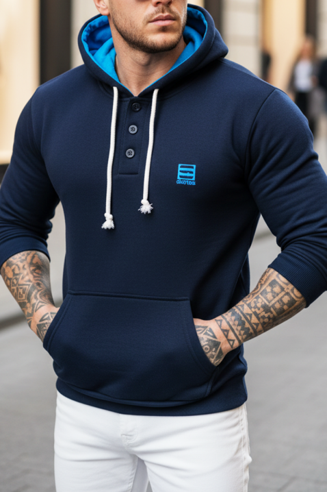 MARFANO férfi pulóver, Szín: sötétkék, IVET.HU - A te online butikod.