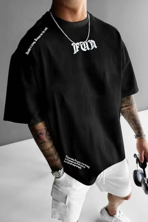 MORTIK férfi poló, Szín: fekete, IVET.HU - A te online butikod.