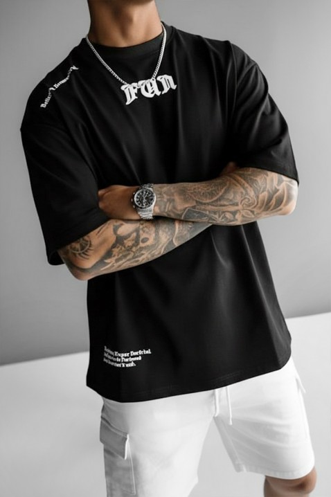 MORTIK férfi poló, Szín: fekete, IVET.HU - A te online butikod.