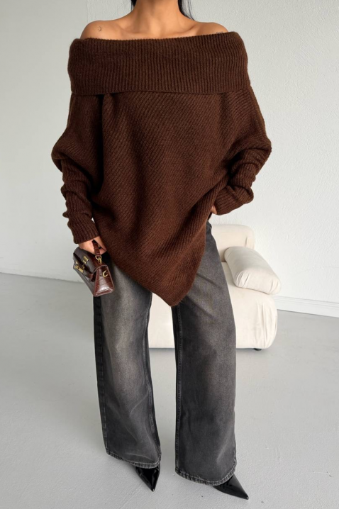 FIONDELA BROWN pulóver, Szín: barna, IVET.HU - A te online butikod.