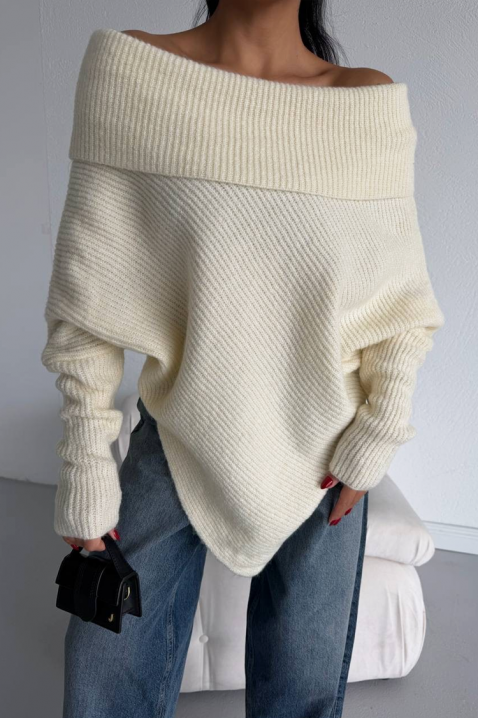 FIONDELA ECRU pulóver, Szín: ekrü, IVET.HU - A te online butikod.