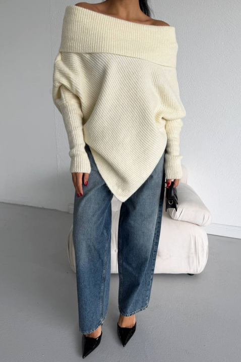 FIONDELA ECRU pulóver, Szín: ekrü, IVET.HU - A te online butikod.