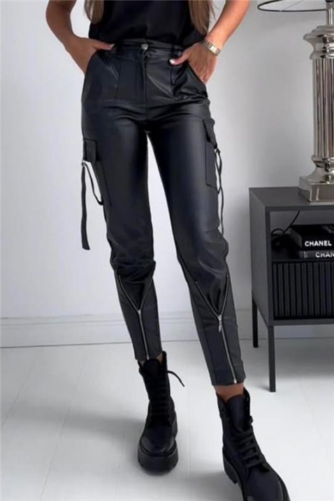 SILINZA BLACK nadrág, Szín: fekete, IVET.HU - A te online butikod.