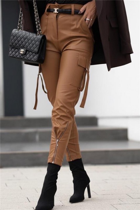 SILINZA CAMEL nadrág, Szín: világosbarna, IVET.HU - A te online butikod.