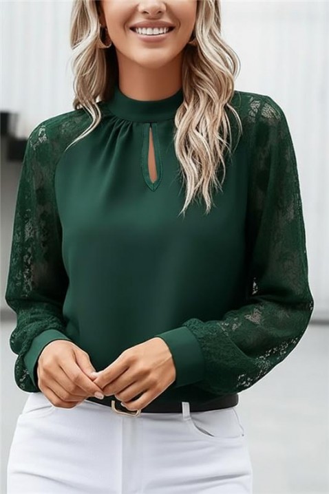 BRENDOLZA GREEN női blúz, Szín: zöld, IVET.HU - A te online butikod.