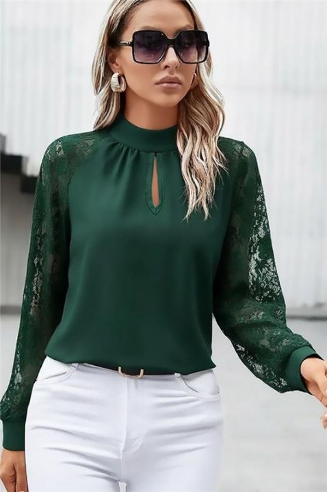 BRENDOLZA GREEN női blúz, Szín: zöld, IVET.HU - A te online butikod.