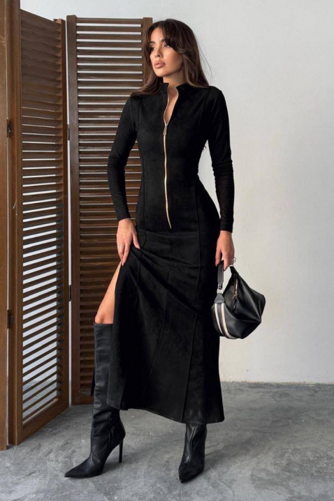 PROMENFA BLACK ruha, Szín: fekete, IVET.HU - A te online butikod.