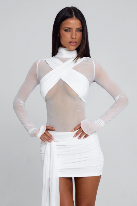 PRESLAVA ruha, Szín: fehér, IVET.HU - A te online butikod.