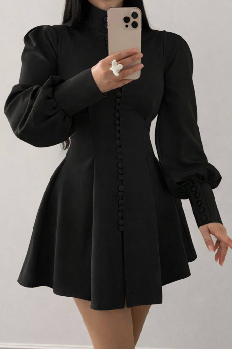 VOSELMA BLACK ruha, Szín: fekete, IVET.HU - A te online butikod.