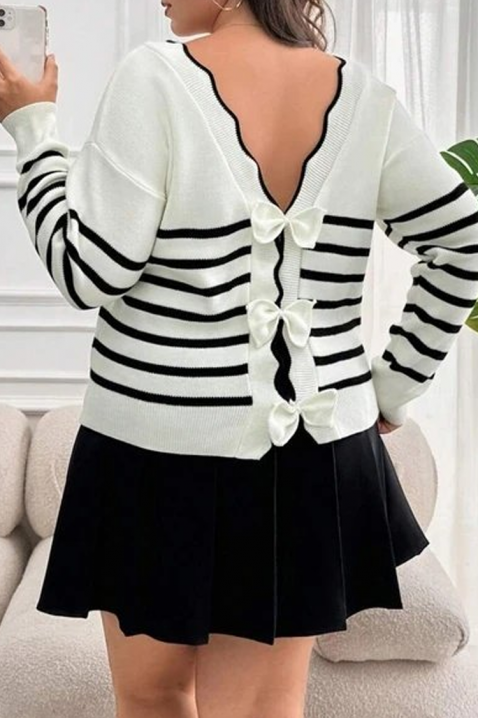 ZERNELDA pulóver, Szín: fehér, IVET.HU - A te online butikod.