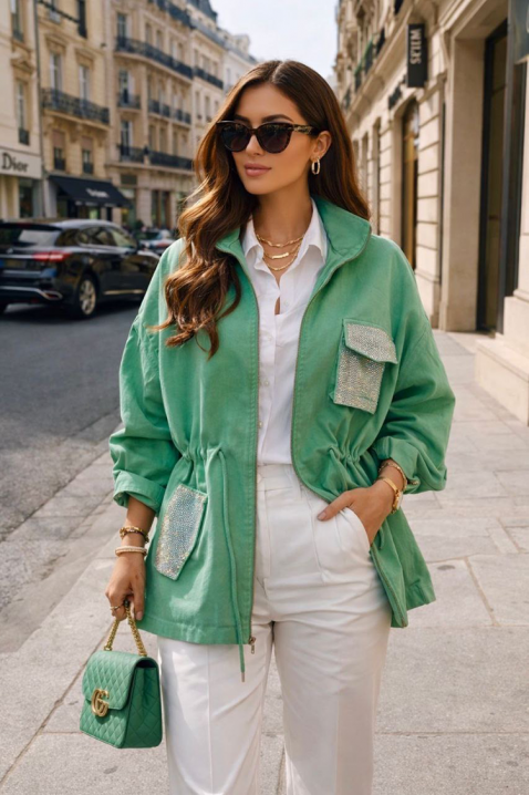 VERANZA dzseki, Szín: zöld, IVET.HU - A te online butikod.