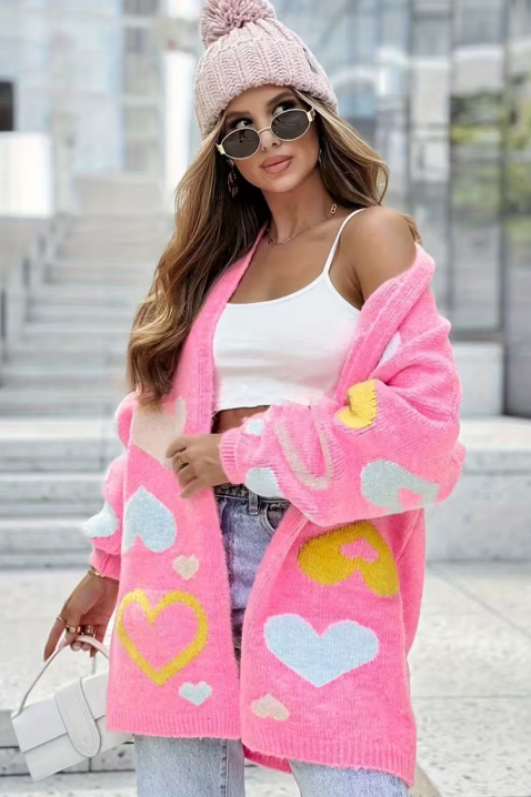 SKARLENZA kardigán, Szín: rózsaszín, IVET.HU - A te online butikod.