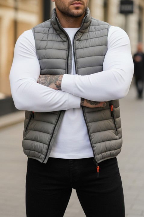 FORMENO GREY férfi mellény, Szín: szürke, IVET.HU - A te online butikod.