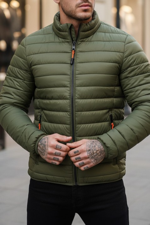 KOLOMBO KHAKI férfi dzseki, Szín: khaki, IVET.HU - A te online butikod.