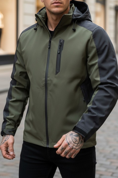 NIMONO KHAKI férfi dzseki, Szín: khaki, IVET.HU - A te online butikod.