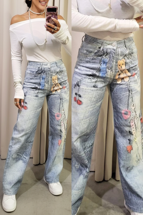 ATRAKCILA farmer, Szín: világoskék, IVET.HU - A te online butikod.