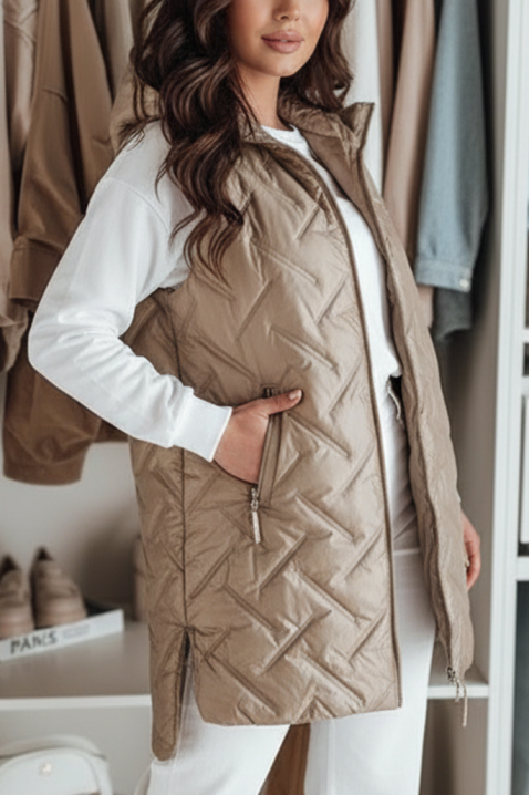 ZABRINDA BEIGE mellény, Szín: bézs, IVET.HU - A te online butikod.