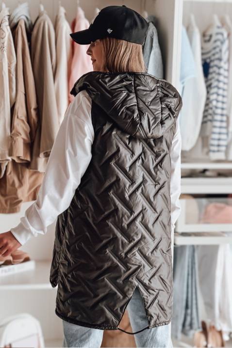 ZABRINDA BLACK mellény, Szín: fekete, IVET.HU - A te online butikod.