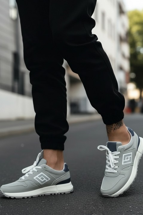 TELFORO GREY férfi tornacipő, Szín: szürke, IVET.HU - A te online butikod.