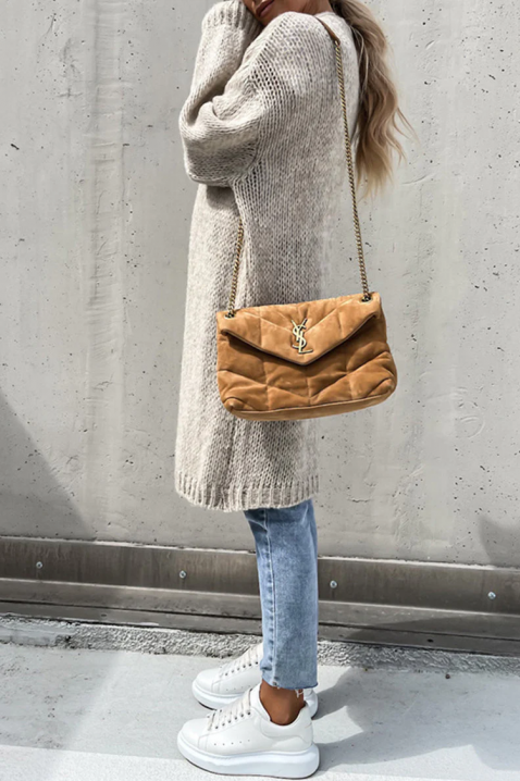 ZREVILDA kardigán, Szín: bézs, IVET.HU - A te online butikod.